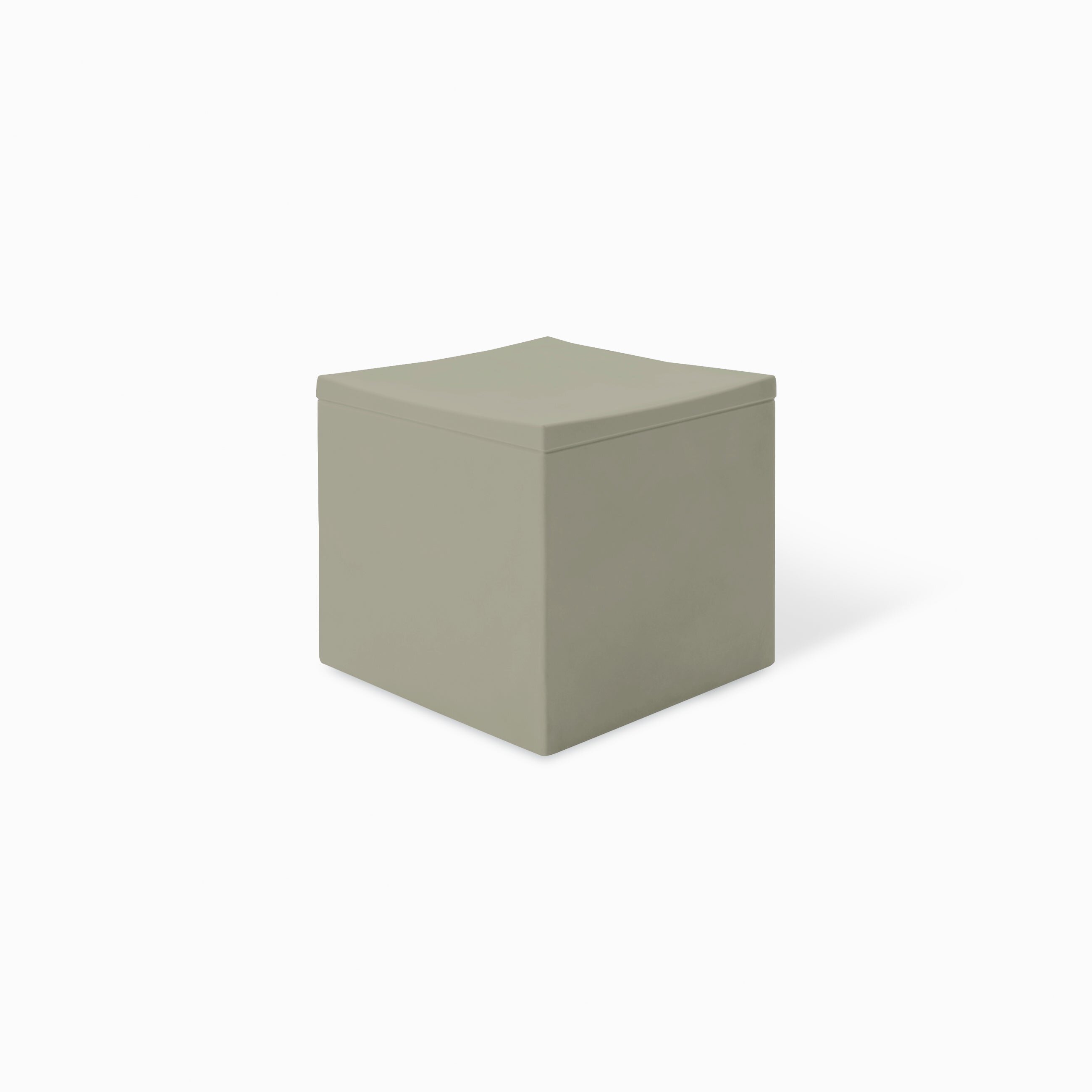 Lounge Cube Stool by Serralunga Furniture Stool Lounge Cube Stool by Serralunga Furniture Stool